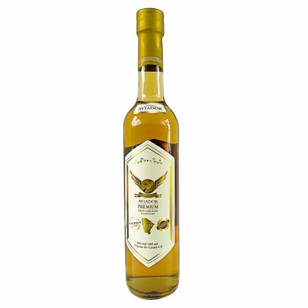 Cachaça Aviador Premium Blend Amburana e Carvalho 500ml